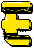 Crayon Yellow 23" Individuals