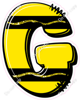 Crayon Yellow 23" Individuals