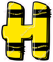 Crayon Yellow 23" Individuals