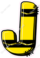 Crayon Yellow 23" Individuals