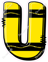 Crayon Yellow 23" Individuals