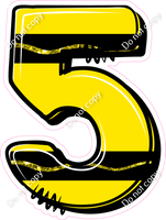 Crayon Yellow 30" Individuals