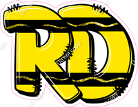 Crayon Yellow 23" Individuals