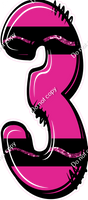 Crayon Hot Pink 47" Individuals