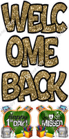 5 pc Sparkle Split Welcome Back Sets