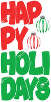 6 pc BB Happy Holidays EZ Sets