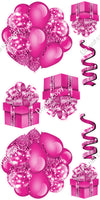 8 pc Bokeh - Balloon Cluster & Present Sets