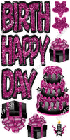 Multi Color - 10 pc Happy Birthday