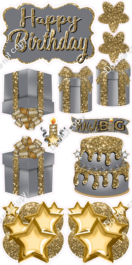 12 pc Quick Sets #2 - Gold & Silver
