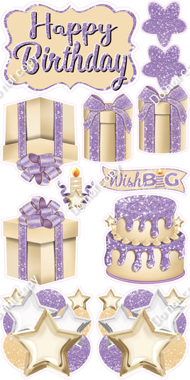 12 pc Quick Sets #2 - Champagne & Lavender