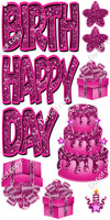 Single Color - 10 pc Happy Birthday
