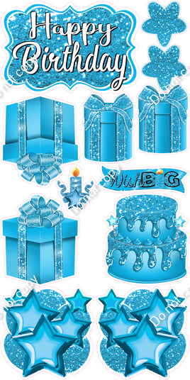 12 pc Quick Sets #2 - Sparkle Caribbean