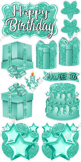 12 pc Quick Sets #2 - Sparkle Mint