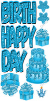 Single Color - 10 pc Happy Birthday