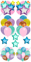 10 pc Balloon Sets - Combo Colors