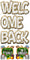 5 pc Sparkle White & Gold Split Welcome Back Set