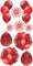 10 pc Balloon Cluster & Triple - Sparkle - Single Color