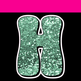Sparkle - HP 23.5" 69 pc Alphabet