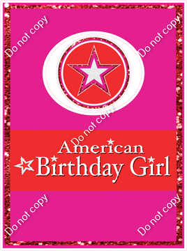 American Girl Doll Frame075