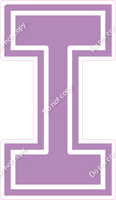 23.5" Greek Individual Flat Lavender - Alphabet Pieces Lota