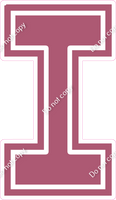 23.5" Greek Individual Flat Mauve - Alphabet Pieces Lota