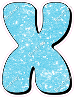 HP 12" Individuals - Baby Blue Sparkle X