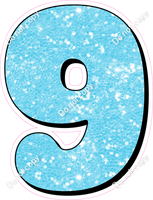 HP 12" Individuals - Baby Blue Sparkle 9