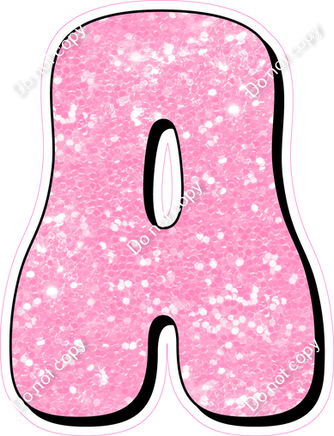 HP 12" Individuals - Baby Pink Sparkle A