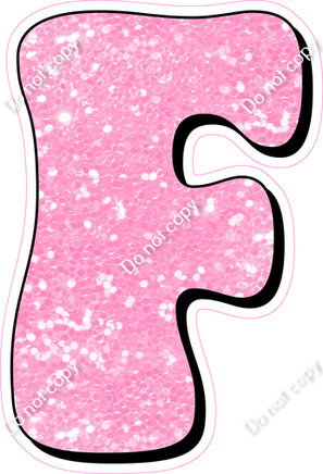 HP 12" Individuals - Baby Pink Sparkle F