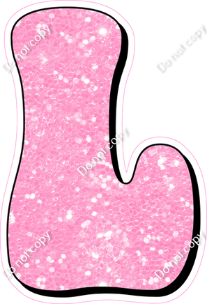HP 12" Individuals - Baby Pink Sparkle L