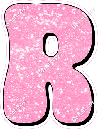 HP 12" Individuals - Baby Pink Sparkle R