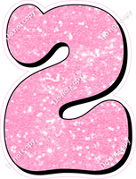 HP 12" Individuals - Baby Pink Sparkle 2