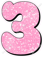HP 12" Individuals - Baby Pink Sparkle 3