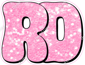 HP 12" Individuals - Baby Pink Sparkle RD