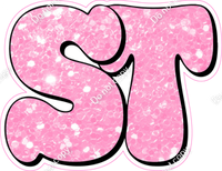 HP 12" Individuals - Baby Pink Sparkle ST