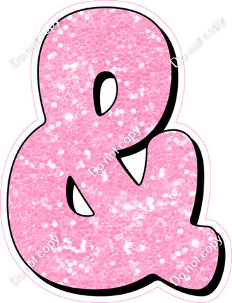 HP 12" Individuals - Baby Pink Sparkle &