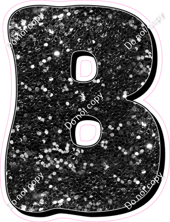 HP 12" Individuals - Black Sparkle B