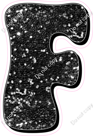 HP 12" Individuals - Black Sparkle F