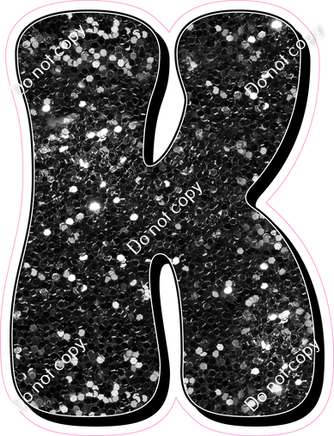 HP 12" Individuals - Black Sparkle K