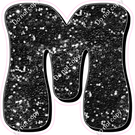 HP 12" Individuals - Black Sparkle M