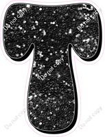 HP 12" Individuals - Black Sparkle T