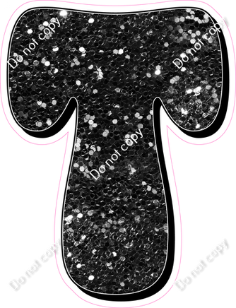 HP 12" Individuals - Black Sparkle T