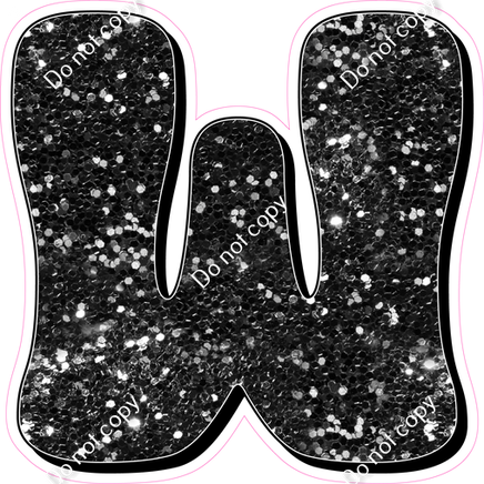 HP 12" Individuals - Black Sparkle W