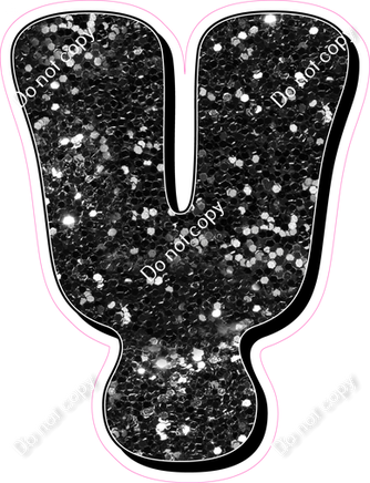 HP 12" Individuals - Black Sparkle Y