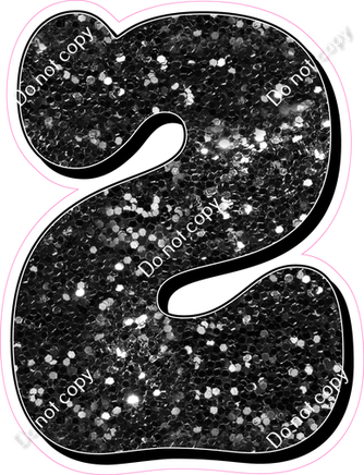 HP 12" Individuals - Black Sparkle 2