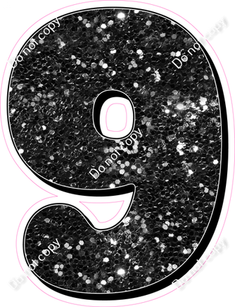 HP 12" Individuals - Black Sparkle 9