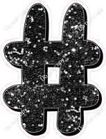 HP 12" Individuals - Black Sparkle #