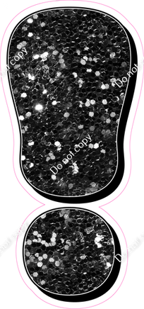 HP 12" Individuals - Black Sparkle !