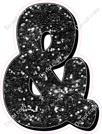 HP 12" Individuals - Black Sparkle &