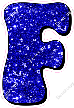 HP 12" Individuals - Blue Sparkle F
